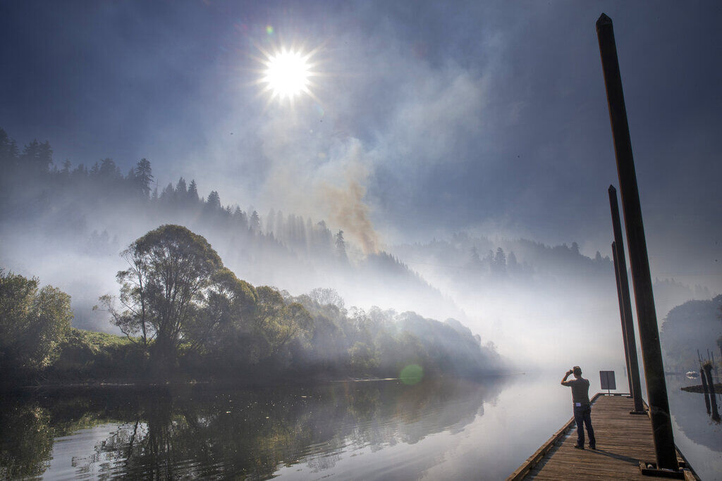 APTOPIX Oregon Wildfires